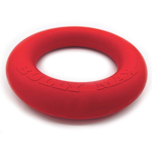 Bully Max Chew Ring Toy Long Lasting Dog Chew Toy for Power Chewers, Big Dogs, & Pit Bulls. Improves Mental Health, Keeps Dogs Busy for Hours.