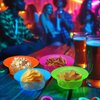 Party Essentials Salad/Snack Bowls, Hard Plastic, 10 oz, Assorted Neon