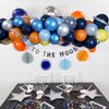 Felice Arts Outer Space Party Balloons kit Space Party Supplies Decoration for Birthday Party Baby Shower Solar System Party