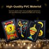 Spanish Playing Cards, Original Spanish Cards Games, Briscas Cards Puerto Rico, Original Spanish Deck of Cards, Mexican Playing Cards [Luxury Black-Gold Foil Classic] [PVC Waterproof] (1 Pack)
