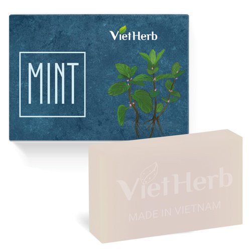 Peppermint Soap Bar, Cleansing Soap Bar for Face and Body with Natural Ingredients, Soap for Men, Women and All Skin Types
