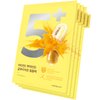 numbuzin No.5+ Vitamin Spotlight Sheet Mask 4ea | Glutathione and Vitamin C | Reduces Hyperpigmentation, Dark Spots and Brightens Skin Complexion | Gentle and non-irritating sheet mask