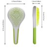 Michel Mercier Spa Brush - Detangling Hair Brush for Wet or Dry Hair, Shower Detangling Hair Brush For Women, Men (Regular Hair - Green)