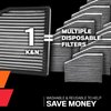 K&N Cabin Air Filter: High Performance, Washable, Clean Airflow to your Cabin: Compatiable with 2018-2023 Lexus LS500/LS500H, 2023 Lexus LX600, 2022-2023 Toyota Tundra and 2023 Sequoia, VF2080