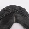 Chinese Vintage Wig Ancient Chinese Traditional Style Wig for Women Geisha Headband Wig Retro Headwear Synthetic Chinese Ancient Wig Bun Hair Pieces Hanfu Headdress Cosplay Wigs Girls Accessories
