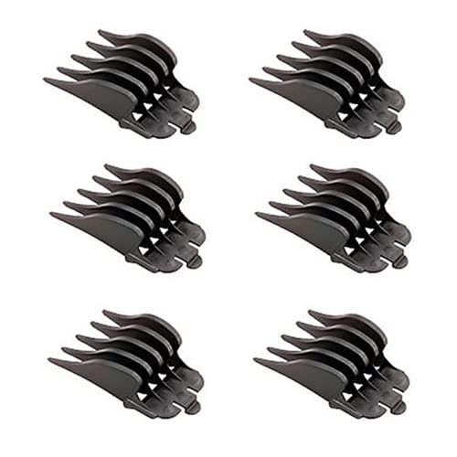 HASMX 1.5 Inch Clipper Guide Comb 3179 Hair Trimmer/Clipper Guard Comb Guide Comb for Wahl Hair Trimmers and Clippers #12 Replacement Clipper Guide Comb (6-Pack)