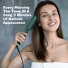 Mudiltha Hair Straightener Brush, Green, Ionic Technology with Negative Ions, 9 Temperature Settings, Suitable for Normal Hair, 50 Watts, 110 Volts
