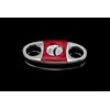 COSACASA Stainless Steel RED Wood Guillotine Cigar Cutter