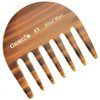 Giorgio G28 & G63 Small Travel/Purse Hair Detangling Comb, Wide Teeth Pocket Comb for Thick Curly Wavy Hair. Hair Detangler Comb For Wet and Dry. Handmade of Cellulose, Saw-Cut and Hand Polished