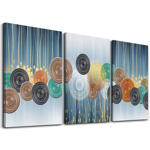 Abstract Canvas Wall Art For Living Room Boho Wall Decor For Bedroom Fashion Wall Decorations For Bathroom Office Wall Paintings Minimalist Abstract Wall Pictures Artwork Home Decoration 3 Pieces