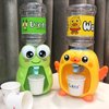 LUOZZY Mini Water Dispenser for Kids Cartoon Piggy Frog Water Machine Kids Drinking Water Fountains Toys for Kids (Duck)