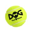 insum Squeaky Tennis Balls for Dogs Colorful Easy Catching Pet Dog Balls 4 Pack (Squeak-2.5inch-Yellow)