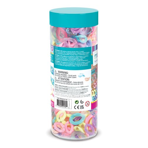 Make It Real All Linked Up Bracelet Making Kit - DIY Charm Bracelet Making Kit for Girls - Kids Bracelet Making Kit for Teen Girls - Jewelry Making Kit for Girls 8-12 - Craft Kit Gifts for Girls