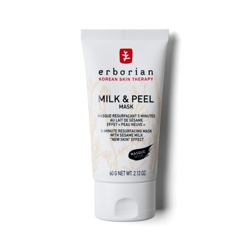 Erborian Erborian - Milk & Peel Mask -Exfoliating and Refining Sesame Milk Rich Mask - Korean Face Mask - For All Skin Types and Complexion - 2 oz, 2 fl. oz.