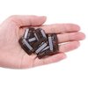 KDDOM 20 Pcs 6 Teeth Black Wig Clips U-shape Snap Clip Stainless Metal Clips for Hair Extension Hairpiece DIY Snap-Comb Wig Clips
