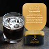 FOUZEE Pure Himalayan Mountains Shilajit - Authentic Hard Consistency, Natural Source of Fulvic Acid, Over 85 Trace Minerals, Includes Stainless Steel Spoon (50 Grams)