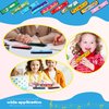 30 Pack Harmonica Toy Cartoon Harmonica with Double Row of 16 Holes Musical Instrument Toy for Toddler Kids Adult Beginners' Musical Instrument Toy Gift, Random Color
