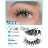 BEYELIAN Wispy Eyelashes Natural Look 8-16mm Cat Eye Wispy Lashes Soft and Lightweight 3D Volume Natural False Lashes Wispy, Reusable, Easy to Apply 7 Pairs (7P-WIS-17)