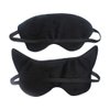 (Pack of 2) 3D Cat Dog Animal Sleep Eye Mask Night Shades for Sleeping Travel Home Office Funny Blindfold for Girls Kids Men Women