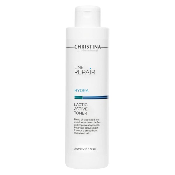Christina Line Repair Hydra Toner for Face with Lactic Acid | Moisturizing and Calming Facial Toner | Rejuvenating Effect and Improved Elasticity 300ml
