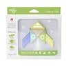 6 Piece Tegu Travel Pal Magnetic Wooden Block Set, Spaceship