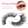 7 Pairs Cat-Eye Lashes Flu-ffy 18mm Fox Eye Lashes Curly Volume Eyelashes Faux Mink Lashes that Look Like Extensions Lashes Wispy False Eyelashes Natural Look(Z06)
