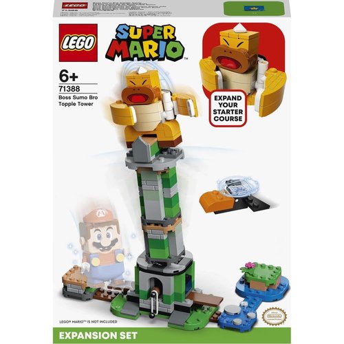 LEGO Super Mario Boss Sumo Bro Topple Tower Expansion Set 71388 Building Kit; Collectible Toy for Kids; New 2021 (231 Pieces)
