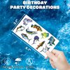 80 PCS Gone Fishing Temporary Tattoos Sticker Ocean Sea Fish Themed Birthday Party Decorations Supplies Favors Gifts Girls Boys Baby Showers Prizes Cute Tattoo School Reward Fisherman Lake
