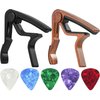 Guitar Capo for Acoustic and Electric Guitar Accessories 2 pack
