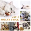 WoLover Cat Catnip Sticks Natural Matatabi Silvervine Sticks - Cleaning Teeth Molar Tools Kitten Cat Chew Toy Natural Catnip Cat Toy (10 PCS)