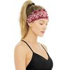 STGDAK Boho Headbands For Women Non Slip Fashion Wide Hair Band Turban Head Bands Yoga Workout Running Elastic Headband Stylish Wrap Headbands Hair Accessories for Teen Girls 6 Pack