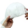 Ponyflo Satin-Lined Ponytail Cap - Designed for Women with Curly Hair, Ponytail Hats for Women, Curly Hair Ponytail Hat, Baseball Cap Women, Hats for Ponytails White