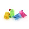 IUHKBH Cat Springs, 4 PCS Colorful Springs Cat Toys Interactive Cat Toy Plastic Coil Spiral Springs for Cat Kitten