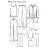 New Look Sewing Pattern 6142 Miss/Men Separates, Size A