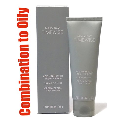 Mary Kay Timewise Age Minimize 3D Night Cream Combination to Oily Skin (1.7 oz) (089007)
