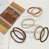 40 Pcs Hair Tie Bracelets, Boho Hair Ties, lyfLux Soft Braided Hair Elastics Bands, Hair Ties for Thick and Thin Hair, No Damage Elastics