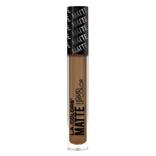 L.A. COLORS Matte Liquid Lip Color, Suede, 1 Ounce (CLG402)