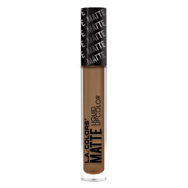 L.A. COLORS Matte Liquid Lip Color, Suede, 1 Ounce (CLG402)