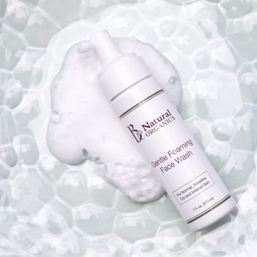 Be Natural Organics Gentle Foaming Face Wash - 7 oz