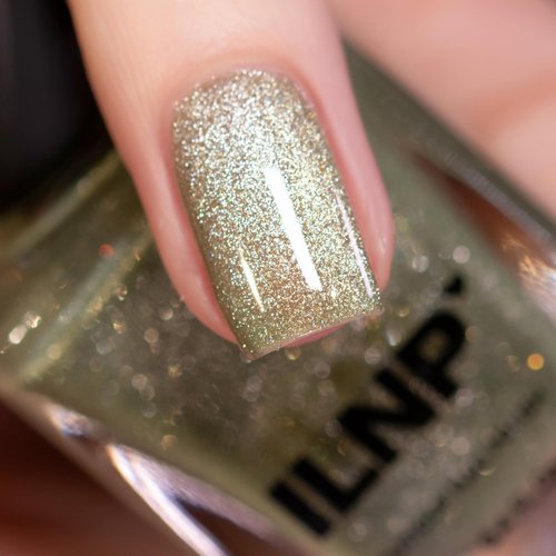 ILNP Velour - Mellow Sage Green Magnetic Holographic Nail Polish