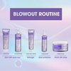 SoftSheen-Carson Dark and Lovely Blowout Anti Frizz Smoothing Shine Hair Serum with Castor Oil, For Curly Hair, All Hair Types 3.4 fl oz