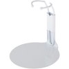 Plymor DSP-20W White Adjustable Action Figure Stand, fits 3.75 and 4 inch Action Figures, Waist is 0.75 to 1 inches wide, 2.5 to 3 inches around