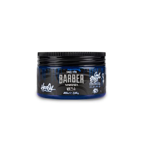 BARBER MARMARA No.34 Hair Styling Gel 250 ml - Men&#39;s Hair Gel - Strong Hold - No Gluing and No Re...