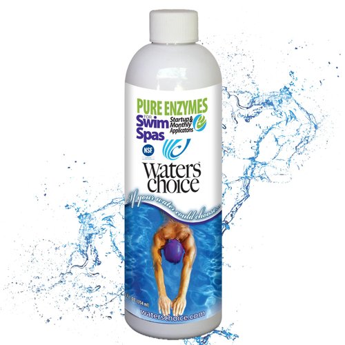 Waters Choice Enzymes for Swim Spas- Spa Water Treatment for Swim Spas 1000-2000 gallons, Specifically Formulated for Swim Spas, Hot Tub Cleaner, Premium Water Care Treatment - Perfect for Swim Spas!