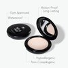 Motion Beauty Set & Last: Waterproof Setting Powder, Pressed Sweat Proof Translucent Lightweight Powder Match any Skin Tone, Designed for Active Workouts, Long Lasting, Gym Makeup, 0.35 Oz