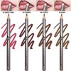 Khasana Lip Liner Pencil Set, Smooth Creamy Application, Long-Lasting, Gift Set- Nourishing & Moisturizing Formula. Transfer-Proof, Pack Of 4 (AMALFI)