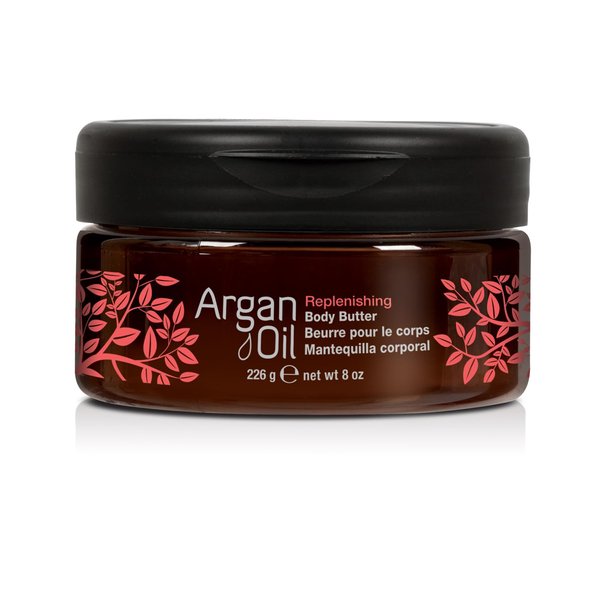 Body Drench Argan Oil Body Butter, Deeply Hydrating Cream for Dry Skin, Nourishing Moisturizer with Argan Oil for Soft, Smooth Skin, Luxurious Skincare, 8 oz, 1-Pack