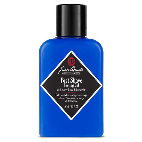 Jack Black Post Shave Cooling Gel, 3.3 Fl. Oz – Clear After Shave Gel for Men, Men’s Aftershave Gel, Natural Ingredient Razor Burn & Skincare