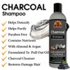 Okay Charcoal Shampoo For All Hair Types & Textures Detoxifying & Purifying With Almond, Argan & Avocado Oil Sulfate, Silicone & Paraben Free 12 Ounce , 12 Ounce
