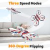 BEZGAR HQ051 Drones for Kids - RC Drone Indoor, LED Remote Control Mini Drone with 3D Flip and 3 Speed Propeller Full Protect Small Drone Quadcopter for Beginners, Easy to fly Gifts for Kids